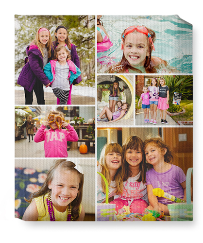 Gallery of Seven Wall Art, No Frame, Single piece, Canvas, 8x10, Multicolor, multi