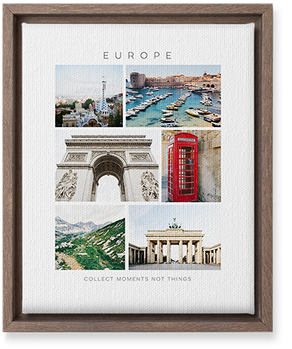 Best of Six Wall Art, Walnut, Single piece, Canvas, 8x10, Multicolor, multi