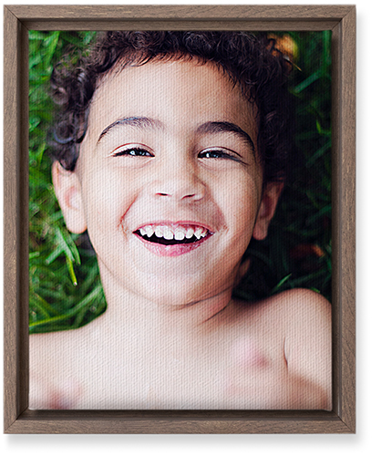 Photo Gallery Portrait Wall Art, Walnut, Single piece, Canvas, 8x10, Multicolor, multi