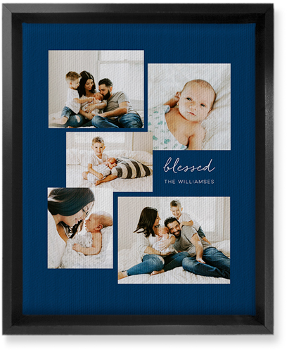 Take Five Wall Art, Black, Single piece, Canvas, 8x10, Multicolor, multi