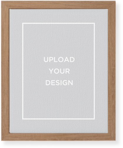 Upload Your Own Design Wall Art, Natural, Single piece, Canvas, 8x10, Multicolor