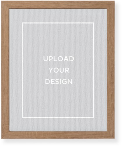 Upload Your Own Design Wall Art, Natural, Single piece, Canvas, 8x10, Multicolor, multi