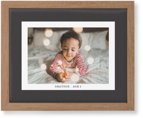 Frame Up Wall Art, Natural, Single piece, Canvas, 8x10, Gray, charcoal