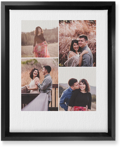 Four Winds Wall Art, Black, Single piece, Canvas, 8x10, White