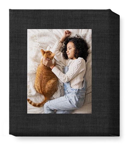 Full Frame One Wall Art, No Frame, Single piece, Canvas, 8x10, Black
