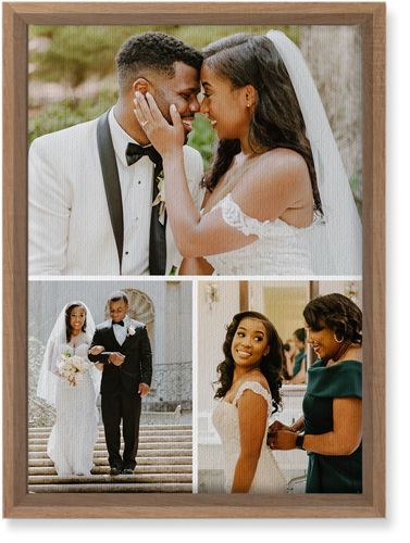 Gallery of Three Portrait Wall Art, Natural, Single piece, Canvas, 10x14, Multicolor, multi