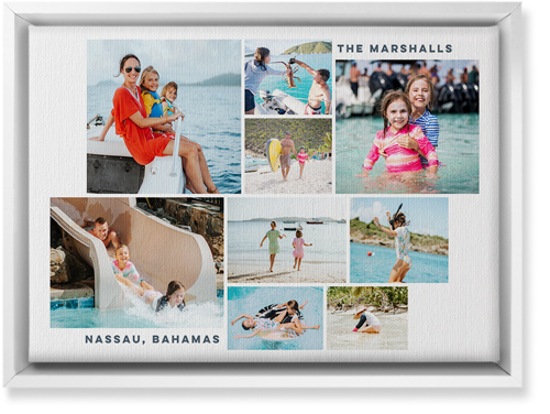 Gallery of Nine Wall Art, White, Single piece, Canvas, 10x14, Multicolor, multi