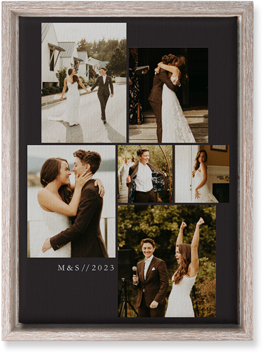 Gallery of Six Wall Art, Rustic, Single piece, Canvas, 10x14, Multicolor, multi