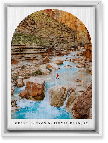 Archway View Wall Art, White, Single piece, Canvas, 10x14, White, white