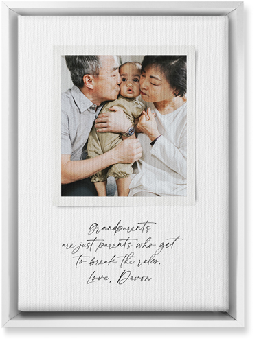 Sentimental Note Wall Art, White, Single piece, Canvas, 10x14, White, white