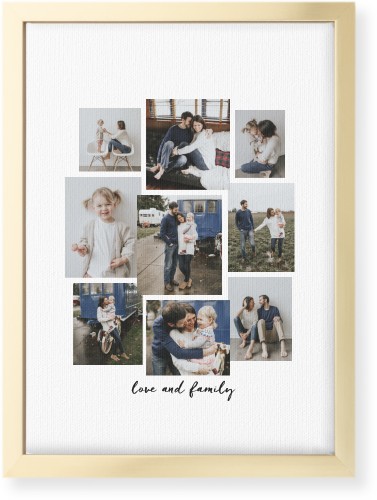 Cloud Nine Wall Art, Gold, Single piece, Canvas, 10x14, Multicolor, multi