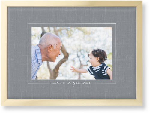 Take Shape Wall Art, Gold, Single piece, Canvas, 10x14, Gray, slate