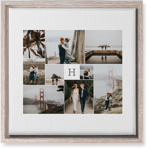 Nine Lives Wall Art, Rustic, Single piece, Canvas, 12x12, Multicolor