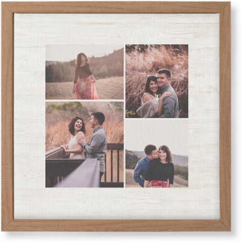 Four Winds Wall Art, Natural, Single piece, Canvas, 12x12, Beige, wheat