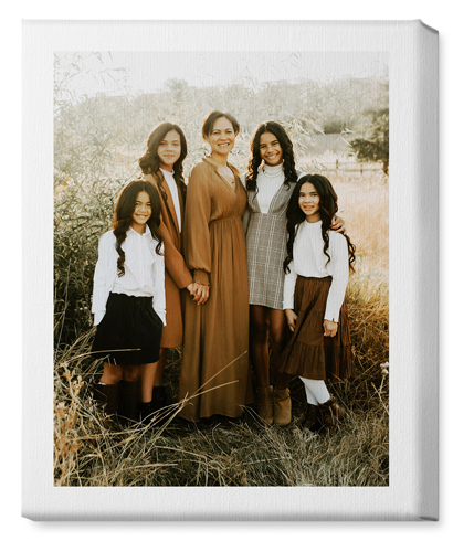 Simple Gallery of One Border Portrait Wall Art, No Frame, Single piece, Canvas, 16x20, Multicolor, multi