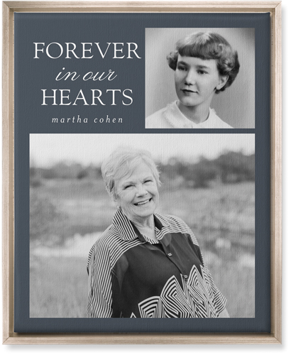 Memory Everlasting Wall Art, Metallic, Single piece, Canvas, 16x20, Multicolor