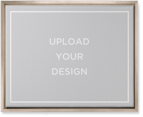 Upload Your Own Design Landscape Wall Art, Metallic, Single piece, Canvas, 16x20, Multicolor