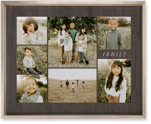 Lucky Seven Wall Art, Metallic, Single piece, Canvas, 16x20, Multicolor, multi