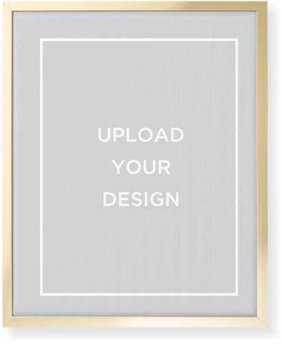 Upload Your Own Design Wall Art, Gold, Single piece, Canvas, 16x20, Multicolor