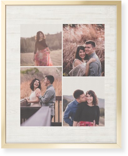 Four Winds Wall Art, Gold, Single piece, Canvas, 16x20, Beige, wheat