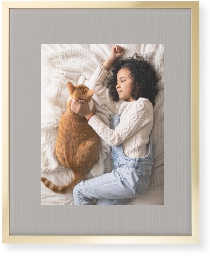 Full Frame One Wall Art, Gold, Single piece, Canvas, 16x20, Gray, stone