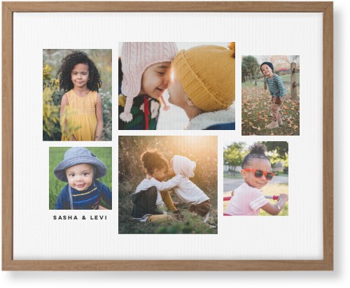 Six Times Wall Art, Natural, Single piece, Canvas, 16x20, White