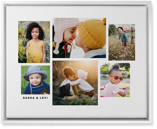 Six Times Wall Art, White, Single piece, Canvas, 16x20, White