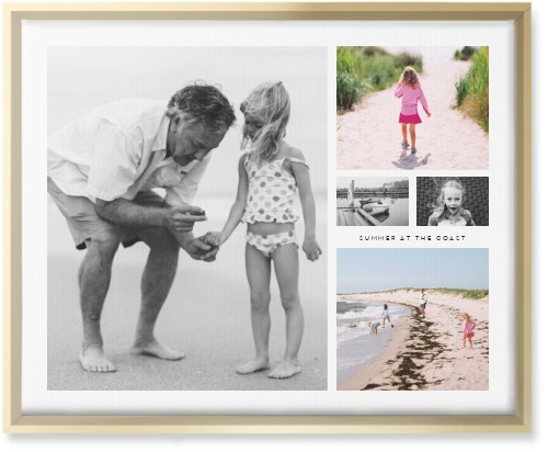 Hero Collage Landscape Wall Art, Gold, Single piece, Canvas, 16x20, Multicolor, multi