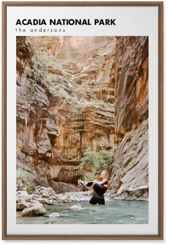 Top Text Border Wall Art, Natural, Single piece, Canvas, 20x30, Multicolor