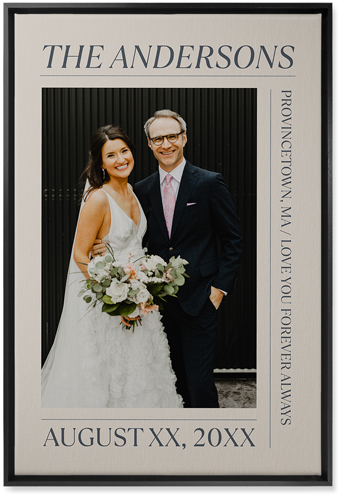 Editorial Snapshot Wall Art, Black, Single piece, Canvas, 20x30, Beige, elderflower