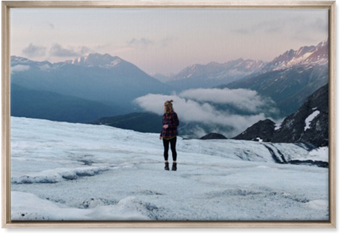 Photo Gallery Square Wall Art, Metallic, Single piece, Canvas, 20x30, Multicolor
