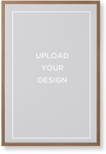 Upload Your Own Design Wall Art, Natural, Single piece, Canvas, 20x30, Multicolor