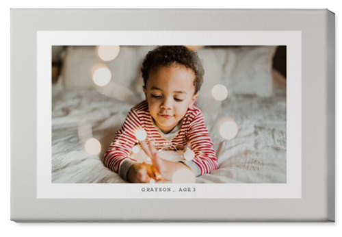 Frame Up Wall Art, No Frame, Single piece, Canvas, 20x30, Gray, silver lining