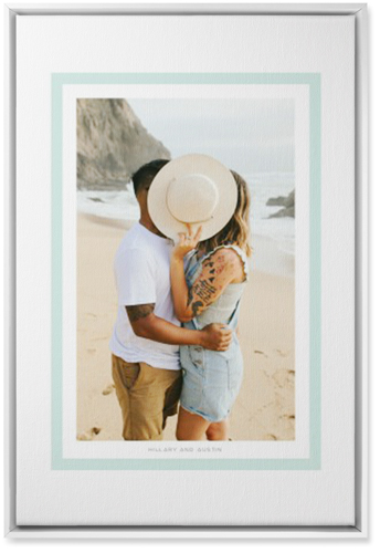 Freeze Frame Wall Art, White, Single piece, Canvas, 20x30, Green, mint