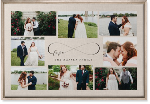 Sweet Moments Wall Art, Metallic, Single piece, Canvas, 20x30, Beige