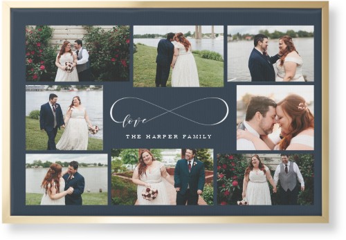 Black And Gold Framed Wall Art