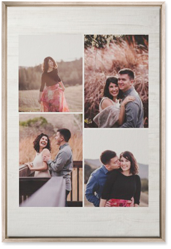 Four Winds Wall Art, Metallic, Single piece, Canvas, 20x30, Beige, wheat