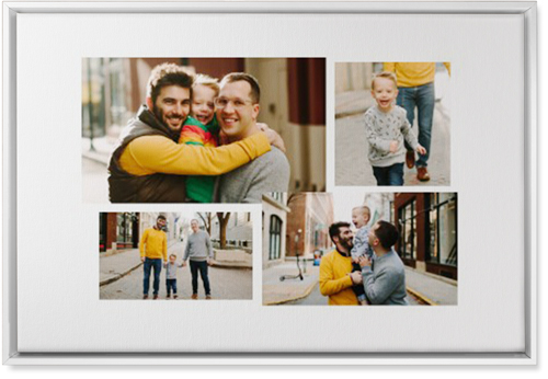 Connect Four Wall Art, White, Single piece, Canvas, 20x30, White, white