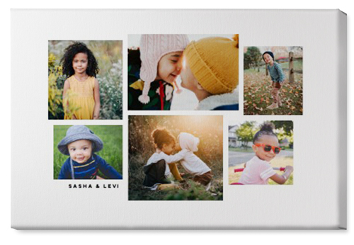 Six Times Wall Art, No Frame, Single piece, Canvas, 20x30, White, white