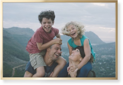 Photo Gallery Wall Art, Gold, Single piece, Canvas, 24x36, Multicolor, multi