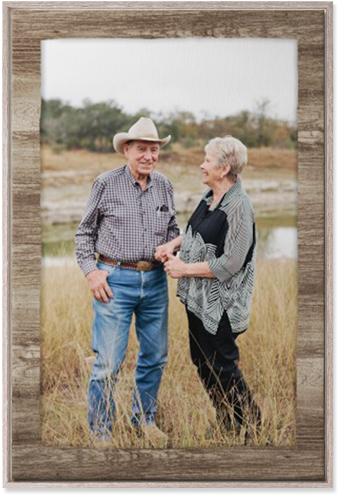 Countryside Portrait Wall Art, Rustic, Single piece, Canvas, 24x36, Brown