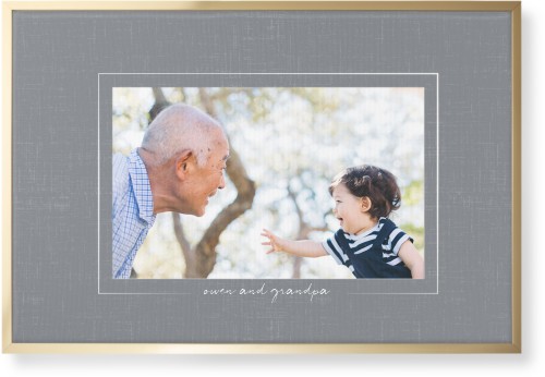 Take Shape Wall Art, Gold, Single piece, Canvas, 24x36, Gray
