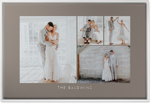 Gray And White Canvas Wall Art