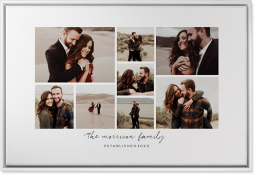 Pieces of Eight Wall Art, White, Single piece, Canvas, 24x36, White, white