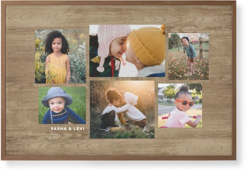 Six Times Wall Art, Natural, Single piece, Canvas, 24x36, Brown