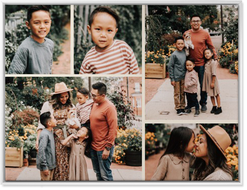 Gallery of Five Wall Art, White, Single piece, Canvas, 30x40, Multicolor, multi