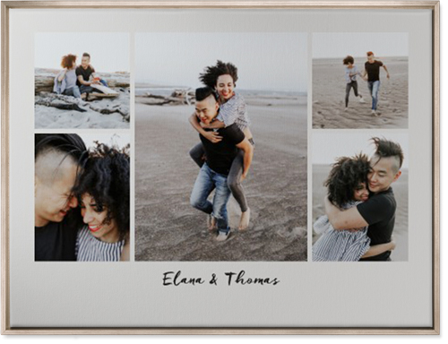 High Five Wall Art, Metallic, Single piece, Canvas, 30x40, Multicolor, multi