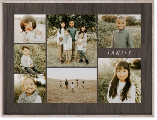 Lucky Seven Wall Art, Rustic, Single piece, Canvas, 30x40, Multicolor