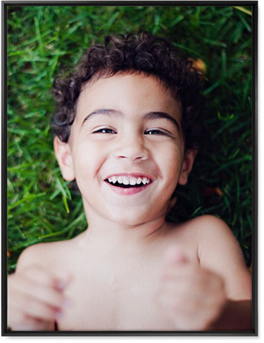 Photo Gallery Portrait Wall Art, Black, Single piece, Canvas, 30x40, Multicolor, multi