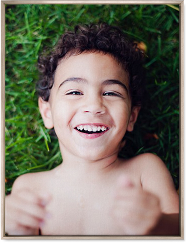 Photo Gallery Portrait Wall Art, Metallic, Single piece, Canvas, 30x40, Multicolor